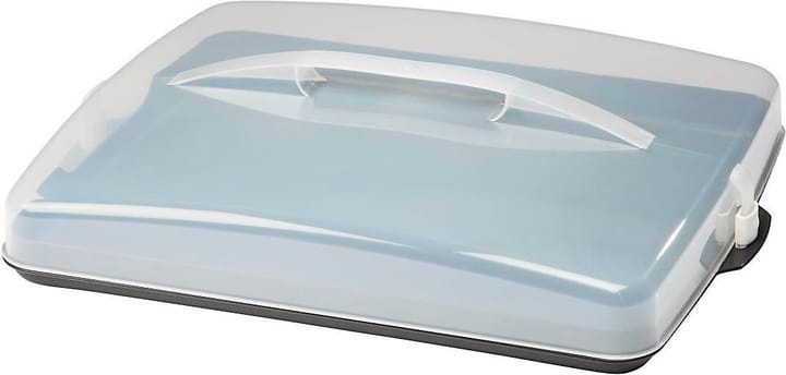 Xavax Blechkuchen Transportbox - (Anthrazit, transparent)