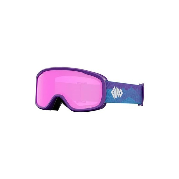 Giro Buster Flash Skibrille, Farbe: purple linticular;amber pink S2, Grösse:one size