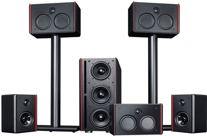 Teufel System 4 THX - 5.1 Set B Home Cinema Lautsprecher