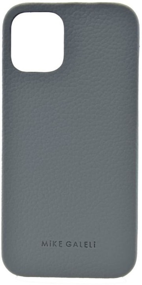 Mike Galeli - iPhone 12 Mini Echtleder Hülle Back Case (LENNYIP12_5.4-M03) - Grau