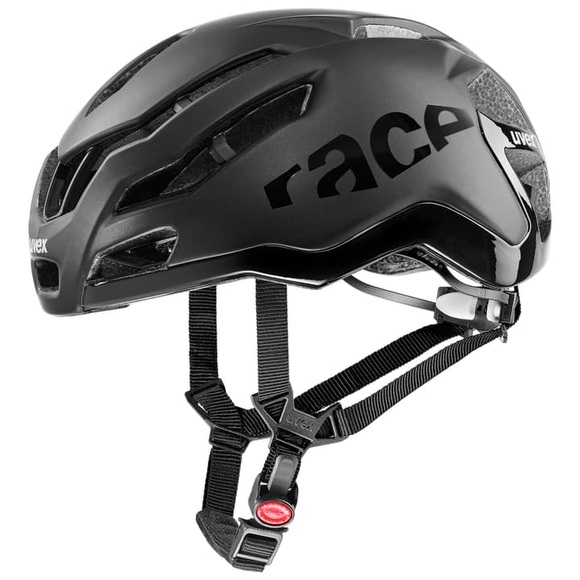 UVEX Race 9 Helm all black matt 2021 53-57cm Rennvelohelme