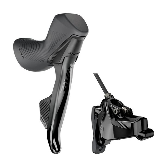 SRAM Rival eTap AXS D1 Scheibenbremse Rear Rechts Flat Mount 20mm schwarz 2022 Scheibenbremsen komplett
