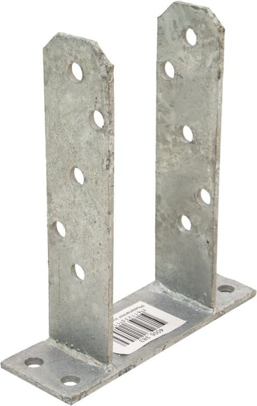 U-Pfostenlasche für 9 cm