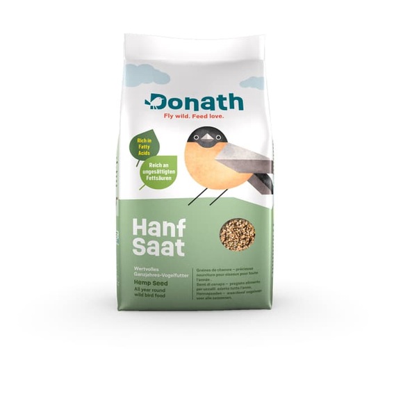 Hanfsaat Vogelfutter