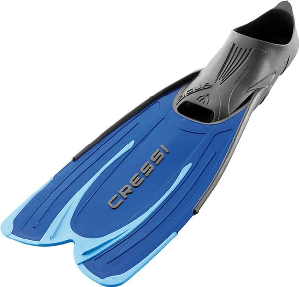 Cressi Agua Flosse blau