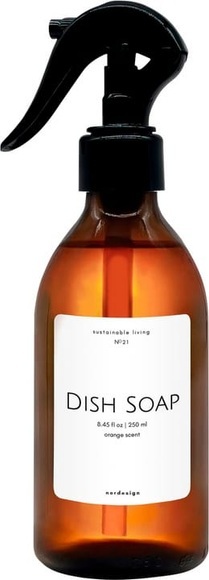Nordesign - Geschirrspülmittel LINO - schwarz/weiss