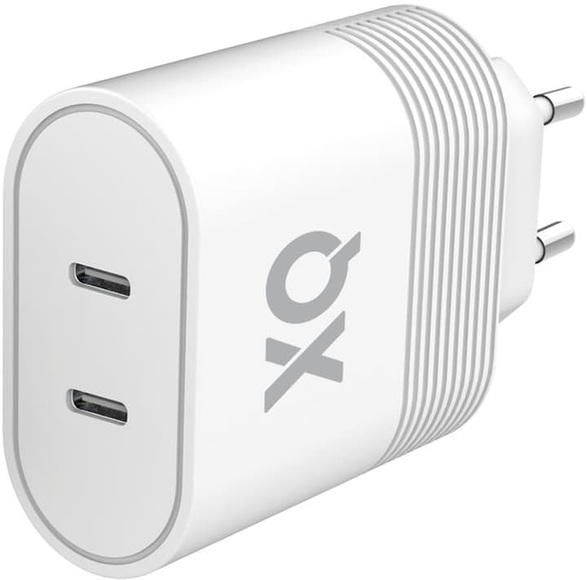 Xqisit 45325 Ladegerät für Mobilgeräte Weiß Indoor