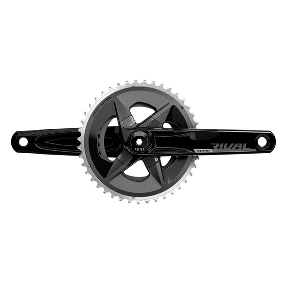 SRAM Rival AXS D1 DUB Wide Kurbelgarnitur 2x12-fach 43/30Z schwarz 170mm 2022 Kurbelgarnituren