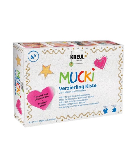 KREUL MUCKI® Verzierlinge Kiste 7plus1 in bunt