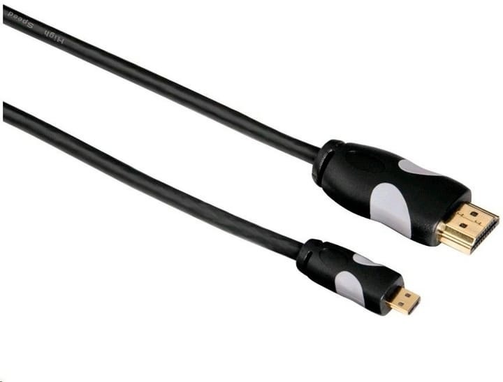 Thomson High Speed HDMI?-Kabel; Stecker Typ A - D (Micro); Ethernet; 2 m Kabel