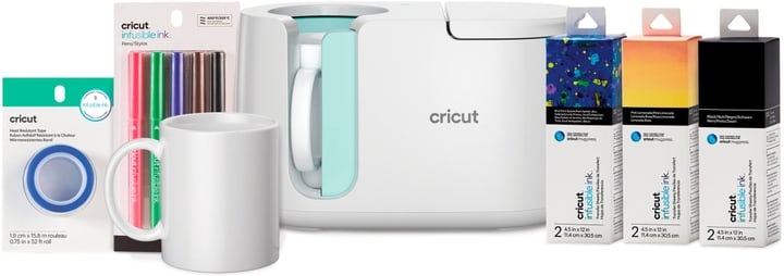 Cricut MugPress Starter Bundle Gestaltungsset