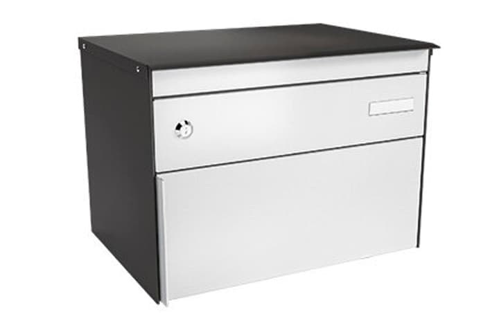 Stebler s:box 13 Anthrazit/Weissalu Briefkasten