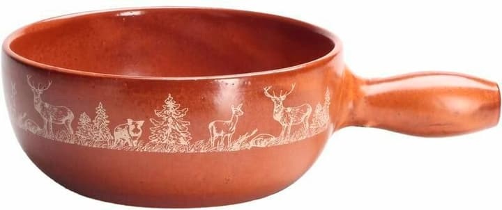 Nouvel Fonduetopf »Waldwelt«, Ton