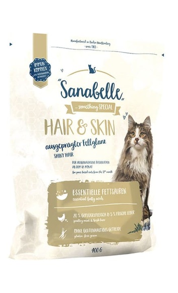 Sanabelle Hair & Skin, 400 g Trockenfutter