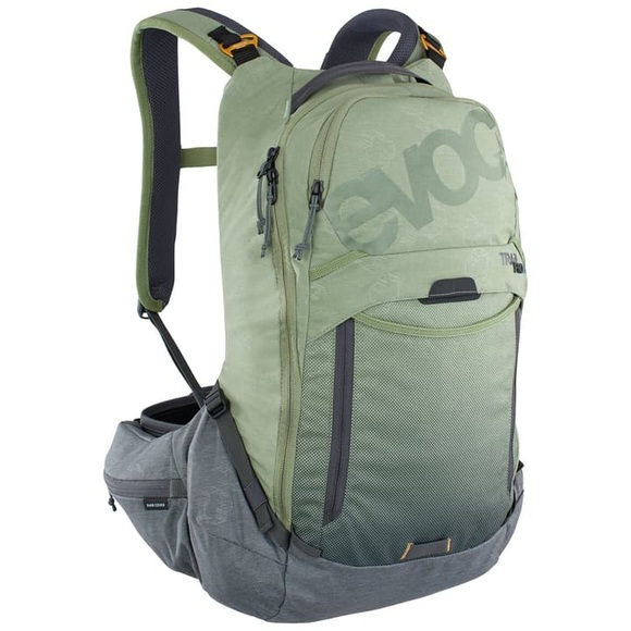 Evoc Trail Pro 16L Backpack Bike Rucksack lindgrün