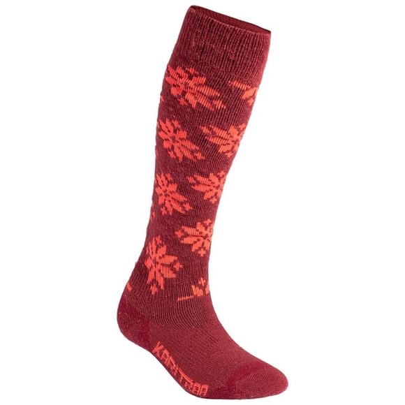Kari Traa Rose Sock Socken dunkelrot