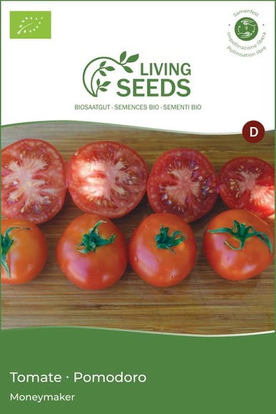 Living Seeds Tomate Moneymaker Gemüsesamen