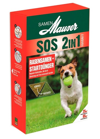 Samen Mauser SOS Rasen Rasensamen
