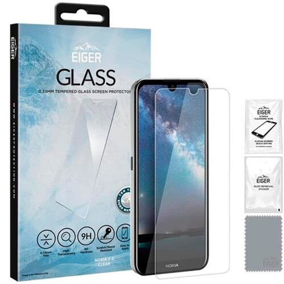 Eiger 2.5D Glass clear Displayschutz