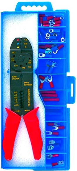 Technocraft Kabelschuh-Zangen-Satz, 41tlg