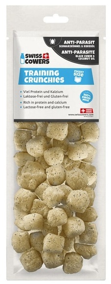 Swisscowers® Trainings Crunchies 30g Anti-Parasit Hundeleckerli