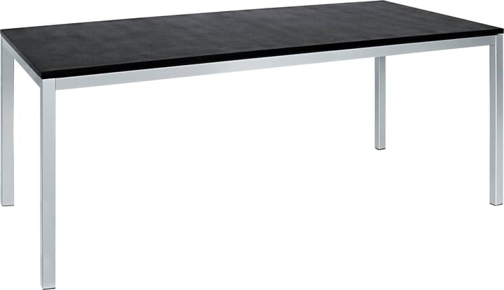 LOCARNO, 160 cm, Gestell Edelstahl, Platte Granit Gartentisch