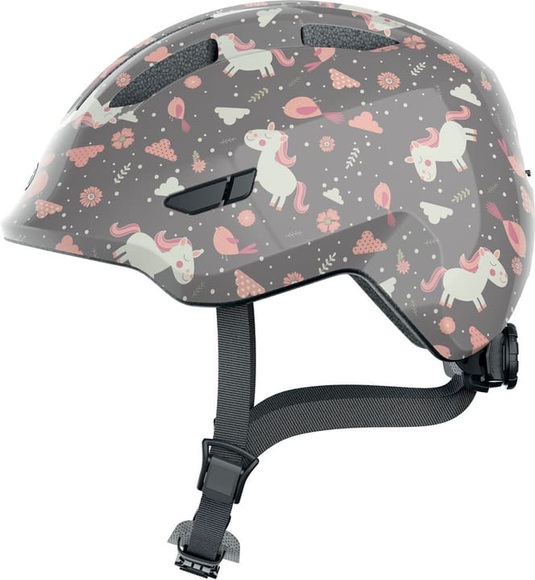 ABUS Smiley 3.0 Helm Kinder grau 2022 M | 50-55cm Kinderhelme