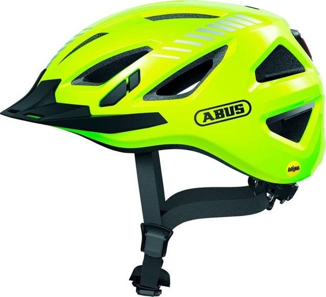 Abus Urban-I 3.0 MIP Velohelm neongelb