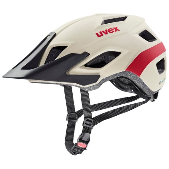 UVEX Access Helm beige/rot 2022 57-62cm MTB Helme