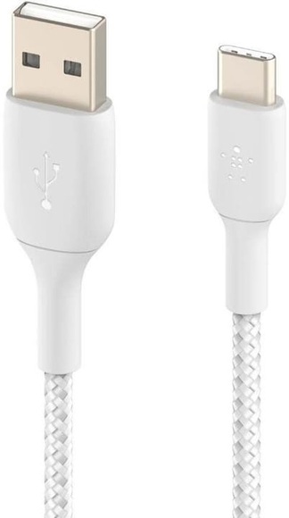Belkin BOOST CHARGE - USB-Kabel - USB-C (M) bis USB (M) - 15 cm - weiß