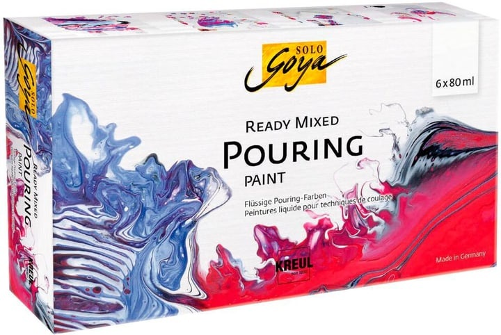 Ready Mixed Pouring 6er Set 80ml Acrylfarbe