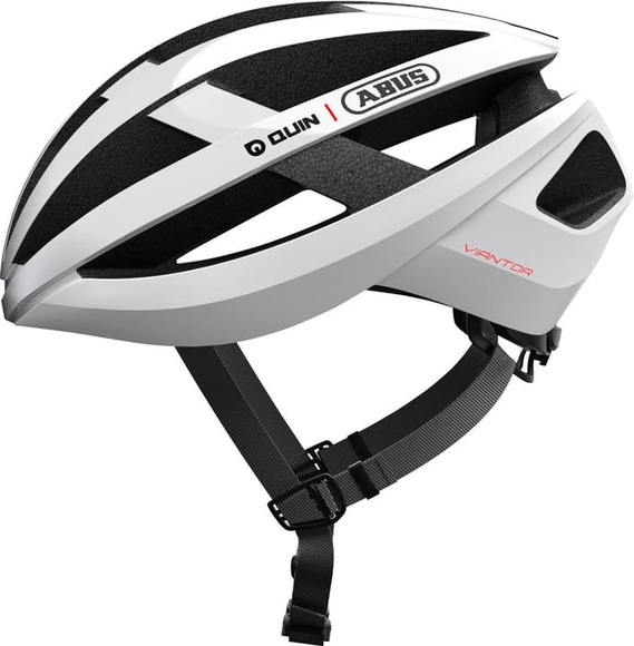 Abus Viantor Quin Velohelm weiss