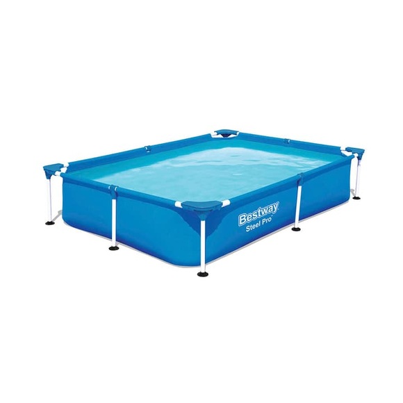 Steel Pro Frame-Pool, 221cm x 150cm, Schwimmbad