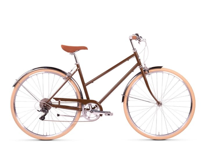 Siech Cycles City 8-Speed Citybike braun