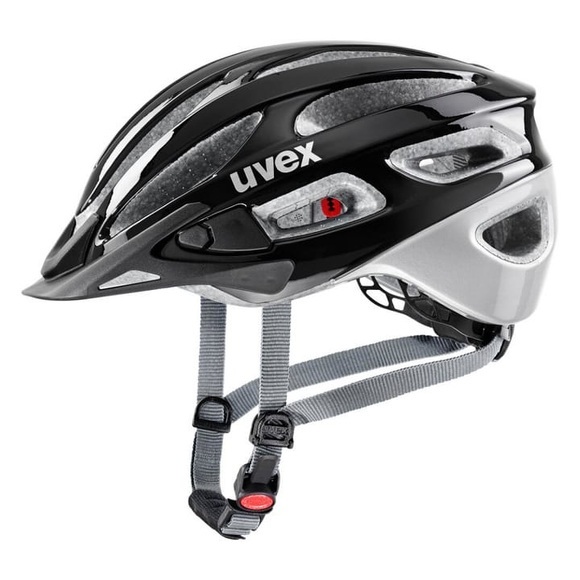 UVEX True Helm schwarz/silber 2022 55-58cm Trekking & City Helme