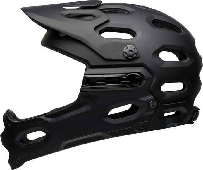Bell Super 3R MIPS Velohelm matte/gloss black/grey