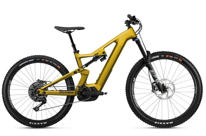 FLYER Uproc6 8.70 29' E-Mountainbike (Fully) dunkelgelb