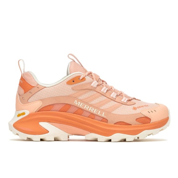 Merrell Moab Speed 2 GTX Schnürschuh für Damen. apricot, 37