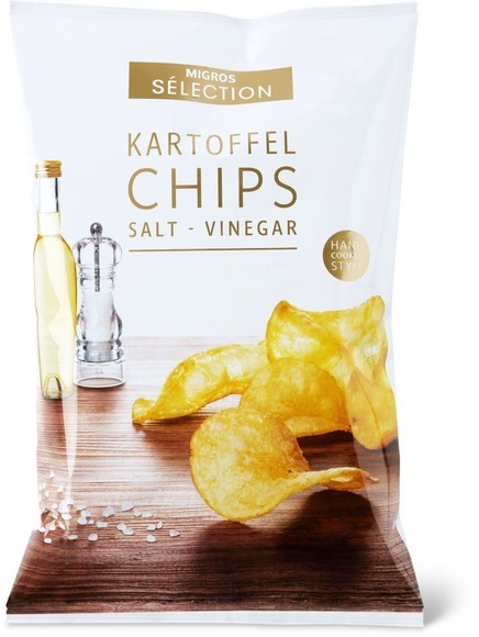M-Sél. Chips Salz und Essig 150g