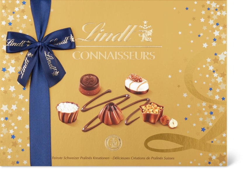 Lindt Pralinen Connaisseurs Assortiert Weihnachten 230 g