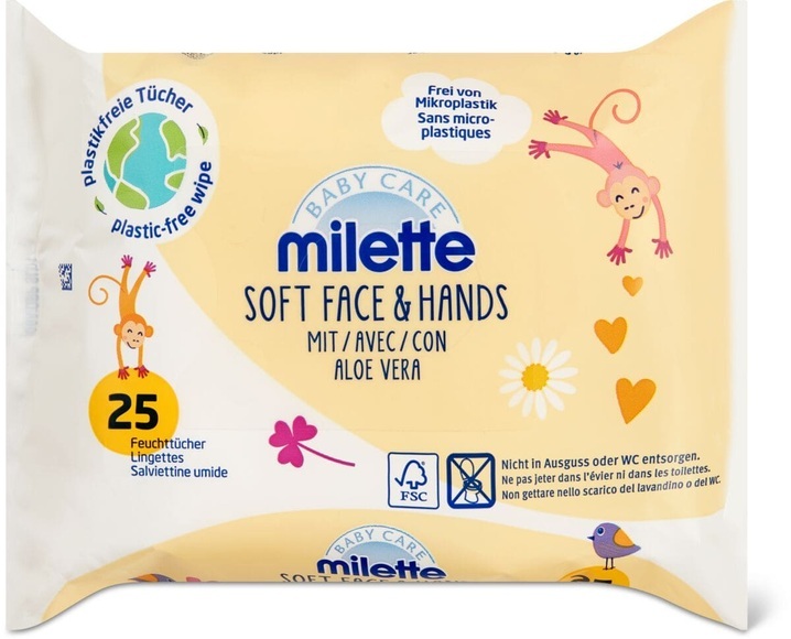 Milette Baby Care Baby-Feuchttücher