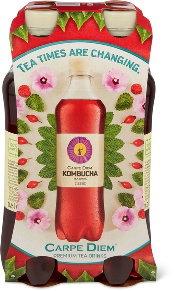 Carpe Diem Kombucha Classic 4x50cl