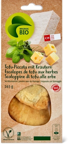Bio Tofu Piccata mit Kräutern