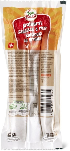 Don Pollo Poulet-Bratwurst