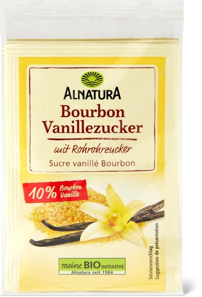 Alnatura Bourbon Vanillezucker 3x8g