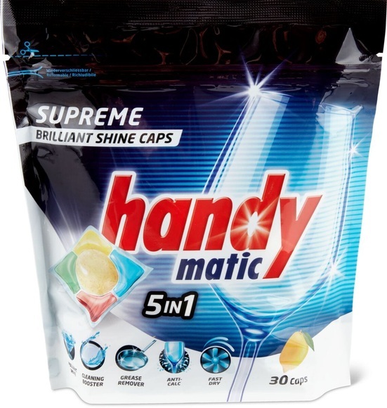 Handymatic Supreme 5 In 1 Caps für Geschirrspüler