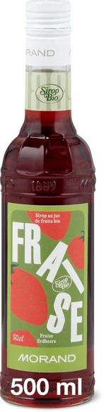 Erdbeer Sirup Bio Morand 49.5cl