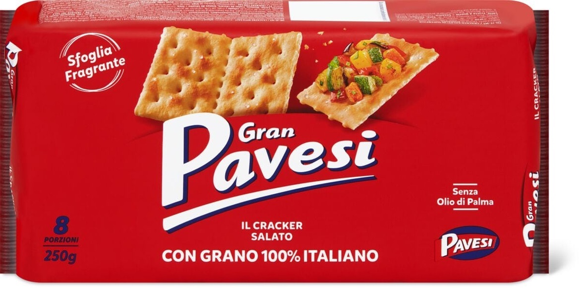 Gran Pavesi gesalzen
