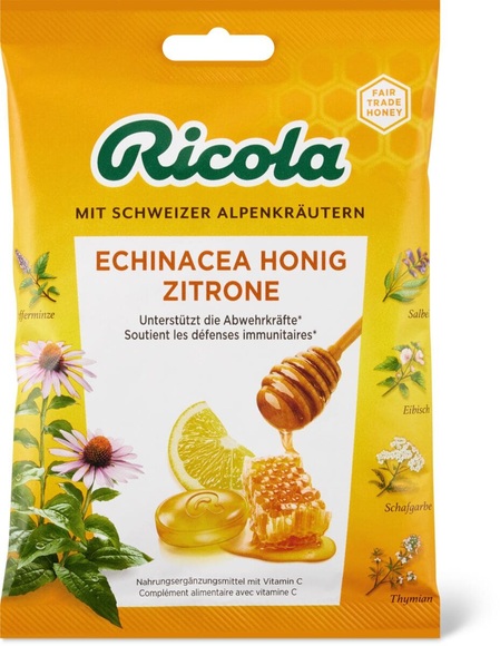 Ricola Honig Chinacea Zitrone 75g
