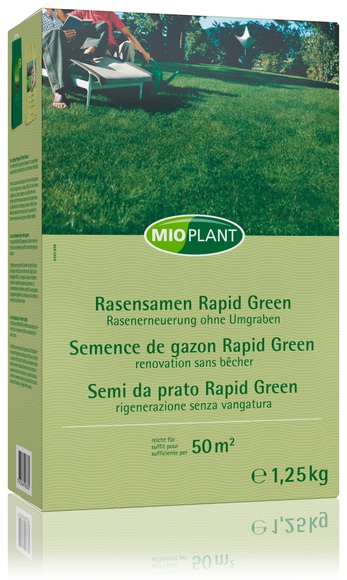 Mioplant Rasensamen Rapid Green 50m2